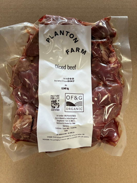 Diced Beef