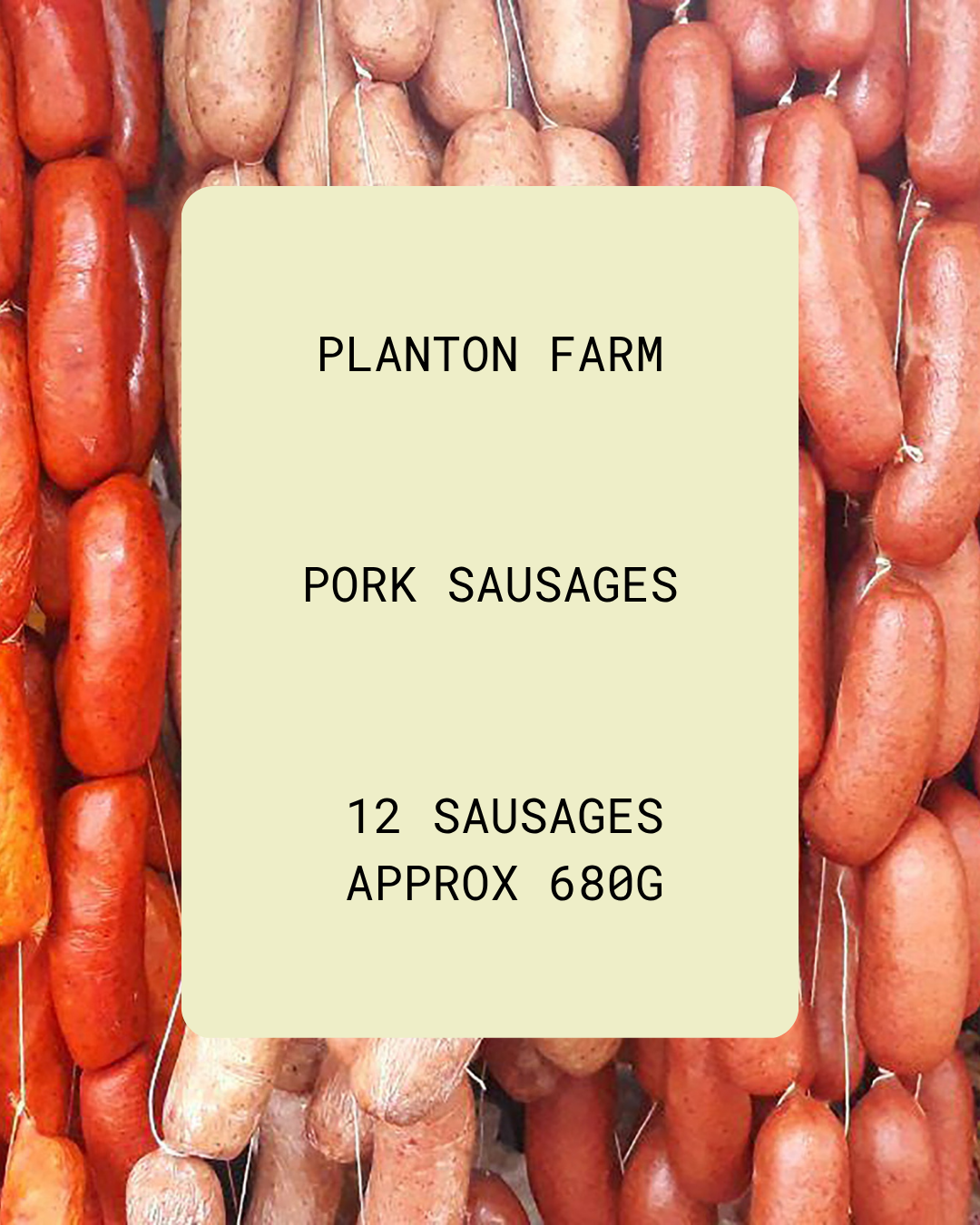 Pork Sausages